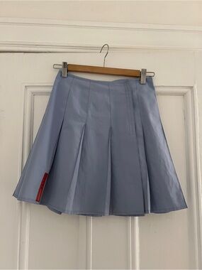 Prada Sport baby blue tennis skirt size 38